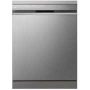 LG 14 Place Setting Dishwasher with QuadWash™, EasyRack™ Plus, TrueSteam™, Inverter Direct Drive, ThinQ, and Noble Steel Finish – DFB325HS