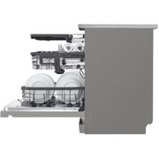 LG 14 Place Setting Dishwasher with QuadWash™, EasyRack™ Plus, TrueSteam™, Inverter Direct Drive, ThinQ, and Noble Steel Finish – DFB325HS