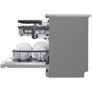 LG 14 Place Setting Dishwasher with QuadWash™, EasyRack™ Plus, TrueSteam™, Inverter Direct Drive, ThinQ, and Noble Steel Finish – DFB325HS