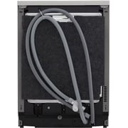 LG 14 Place Setting Dishwasher with QuadWash™, EasyRack™ Plus, TrueSteam™, Inverter Direct Drive, ThinQ, and Noble Steel Finish – DFB325HS