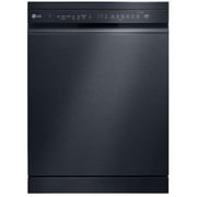 LG 14 Place Setting Dishwasher with QuadWash, EasyRack Plus, Inverter Direct Drive, and Black Finish – DFB325HM