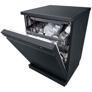 LG 14 Place Setting Dishwasher with QuadWash, EasyRack Plus, Inverter Direct Drive, and Black Finish – DFB325HM
