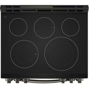 LG 6.3 cu ft. Smart Wi-Fi Enabled Fan Convection Electric Slide-in Range with Air Fry & EasyClean, Black