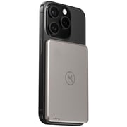 Max & Max Magnetic Power Bank 5000mAh Natural Titanium MXM-MSPB5K-NT