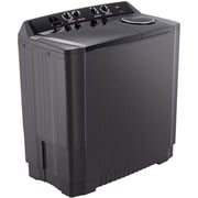 LG Twin Tub Washing Machine 15KG Wind Jet Dry, Roller Jet, 3 Wash Programs, Black Color