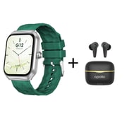 Xcell Watch G12 Smartwatch Green + Apollo 7 Earbuds