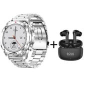 Xcell Watch Elite 6 Smartwatch Silver + Supermoon Earbuds