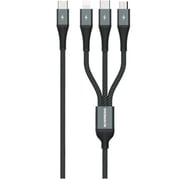 Riversong 3-in-1 Fast Charging Cable 1.2m Iron Grey
