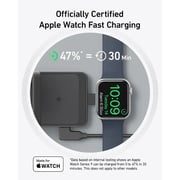 Anker MagGo Foldable 3-in-1 Wireless Charging Station Black
