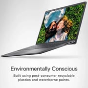 Dell Inspiron 15 (2022) Laptop - 12th Gen / Intel Core i7-1255U / 15.6inch FHD / 1TB SSD / 16GB RAM / Shared Intel Iris Xe Graphics / Windows 11 Home / English Keyboard / Carbon Black / International Version - [i3520-7896BLK-PUS]