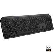 Logitech MX Keys Advanced Wireless English Keyboard Black