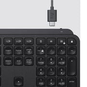 Logitech MX Keys Advanced Wireless English Keyboard Black