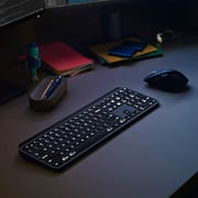 Logitech MX Keys Advanced Wireless English Keyboard Black