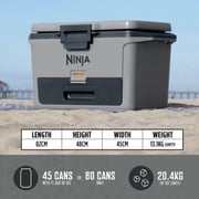 Ninja FrostVault Hard Bottle Cooler 47 Litres FB151UKGY