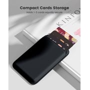 S&S MagSafe Leather Wallet Black