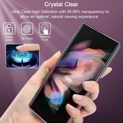 S&S MagSafe Clear Case With Screen Protector Transparent Samsung Galaxy Z Fold 6