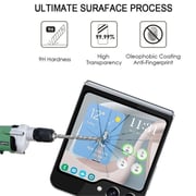 S&S MagSafe Clear Case With Screen Protector Transparent Samsung Galaxy Z Flip 6