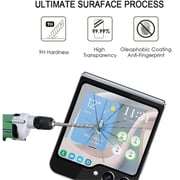 S&S Screen Protector Transparent/Black Samsung Galaxy Z Flip 6