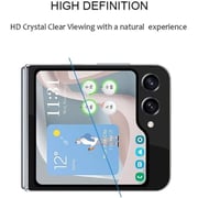 S&S Screen Protector Transparent/Black Samsung Galaxy Z Flip 6