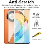 S&S Screen Protector Transparent/Black Honor X9b