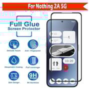 S&S Screen Protector Transparent/Black Nothing Phone 2a/2a+