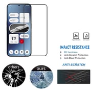 S&S Screen Protector Transparent/Black Nothing Phone 2a/2a+