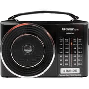 Isolar Portable Radio FM/AM IS-R807AC- Black