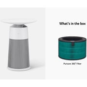 LG PuriCare AeroFurniture Air Purifier, Cream White Finish