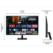 Samsung LS32DM702UMXUE M7 M70D FHD Smart Flat Monitor 32inch