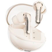 Sound Peats Clear True Wireless Earbuds Beige