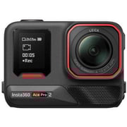 Insta360 Ace Pro 2 Action Camera Black - CINSBBGA + Battery Bundle