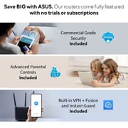 Asus BE18000 Whole Home Wireless Tri-Band WiFi 7 System 3 Pack