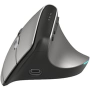 Hama 182691 Ergonomic Vertical Wireless Mouse 0.80m Anthracite