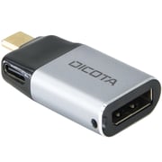 Dicota USB-C To Display Port Adapter Black/Silver