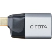 Dicota USB-C To Display Port Adapter Black/Silver