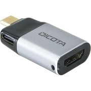 Dicota USB-C To HDMI Adapter Black/Silver