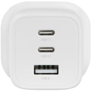 Dicota 3 Port Gan Wall Charger White