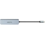 Dicota 5-in-1 USB-C Video Hub Black/Silver
