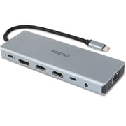 Dicota 13-in-1 Docking Station Black/Silver