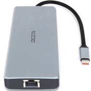 Dicota 13-in-1 Docking Station Black/Silver