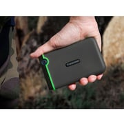 Transcend Portable Hard Drive USB3.1 2TB Iron Gray TS2TSJ25M3C