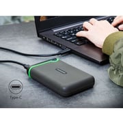 Transcend Portable Hard Drive USB3.1 2TB Iron Gray TS2TSJ25M3C