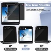 Protect Privacy Screen Protector Black Samsung Galaxy Z Flip 6