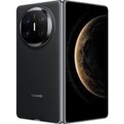 هواوي ميت X6 12 جيجابايت 512 جيجابايت  باللون الأسود السماوي العربي 4G مع هيكل تييتانيوم GT4 - نسخة الشرق الأوسط