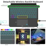 Protect Protective Keyboard Case With Trackpad Black Samsung Galaxy Tab 14.6Inch