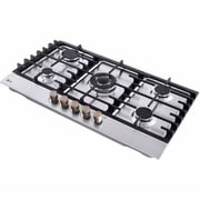 LG 2024 Built-in 900 Gas Cooktop with 5 burners, Stainless Steel