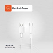 Porodo USB-C Cable 3m White