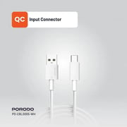 Porodo USB-C Cable 3m White