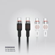 Porodo USB-C To USB-C Cable 1.2m Black