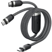 Porodo USB-C To USB-C Cable 1.2m Black